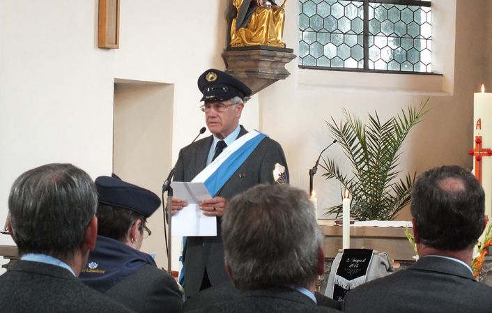 Gedenkfeier zum 100. Jahrestag des Kriegsausbruchs