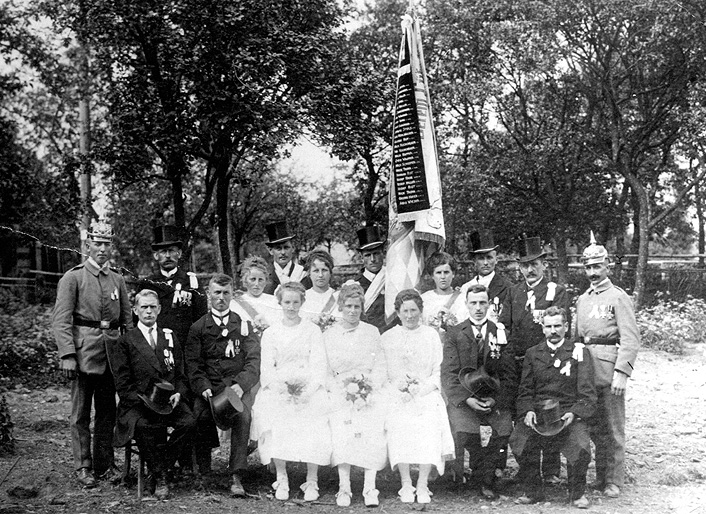 Das Festkomitee der Fahnenweihe von 1923